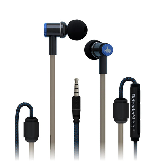 EMF Radiation-Free Earbuds Air Tube Stereo Headphones