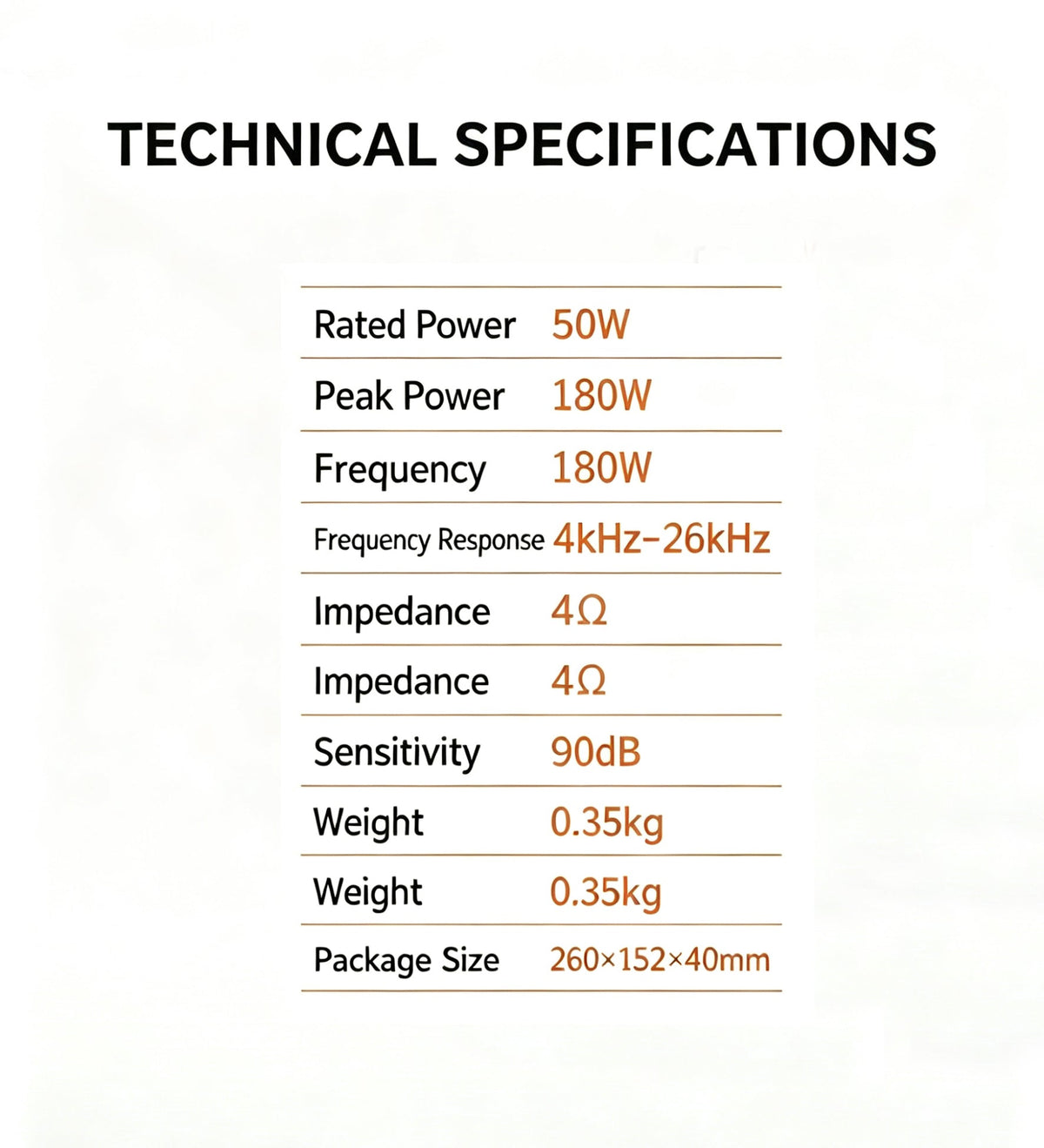 1.5 Inch Car Tweeter Speaker Dome Audio High Pitch Loudspeaker Car Audio Modification Accessory
