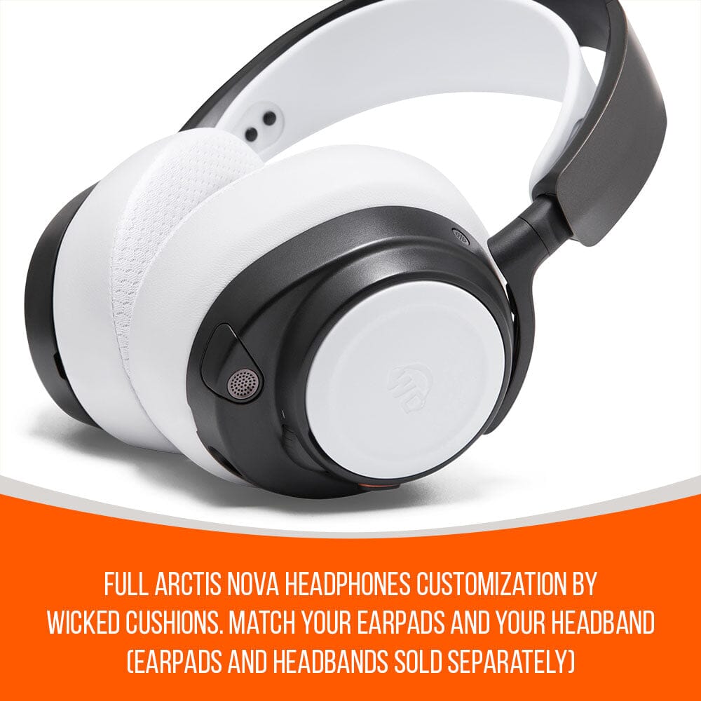 WC Side Speaker Plates for Arctis Nova Headsets - Arctis Nova Booster Pack by Wicked Cushions