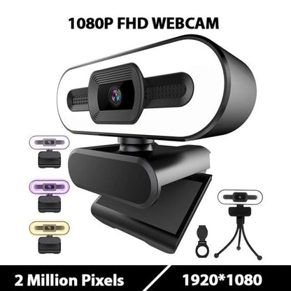 2K Webcam Web Camera Study Chat Work PC Laptop Desktop USB With Microphone WebCamera Home Auto Light Correction for Desktop Laptop Streaming Computer USB Web Camera