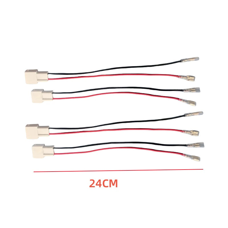 72-7800 Car Speaker Wiring Harness,4PCS Vehicle Door Speaker Harness Adapter Compatible With  Accord Civic CRV CRX Fit Insight Element Pilot Odyssey Ridgeline Acura RL TL