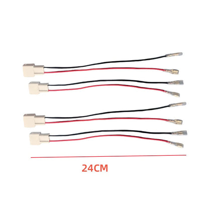 72-7800 Car Speaker Wiring Harness,4PCS Vehicle Door Speaker Harness Adapter Compatible With  Accord Civic CRV CRX Fit Insight Element Pilot Odyssey Ridgeline Acura RL TL