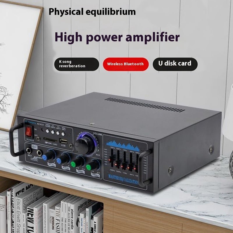 High Power Bluetooth Karaoke Audio Amplifier System