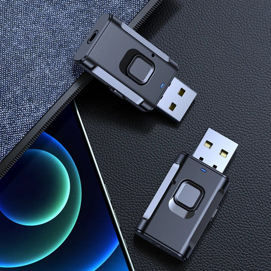 Car mounted Bluetooth receiver, audio dedicated wireless TV amplifier, Bluetooth transmitter, audio computer 2-in-1