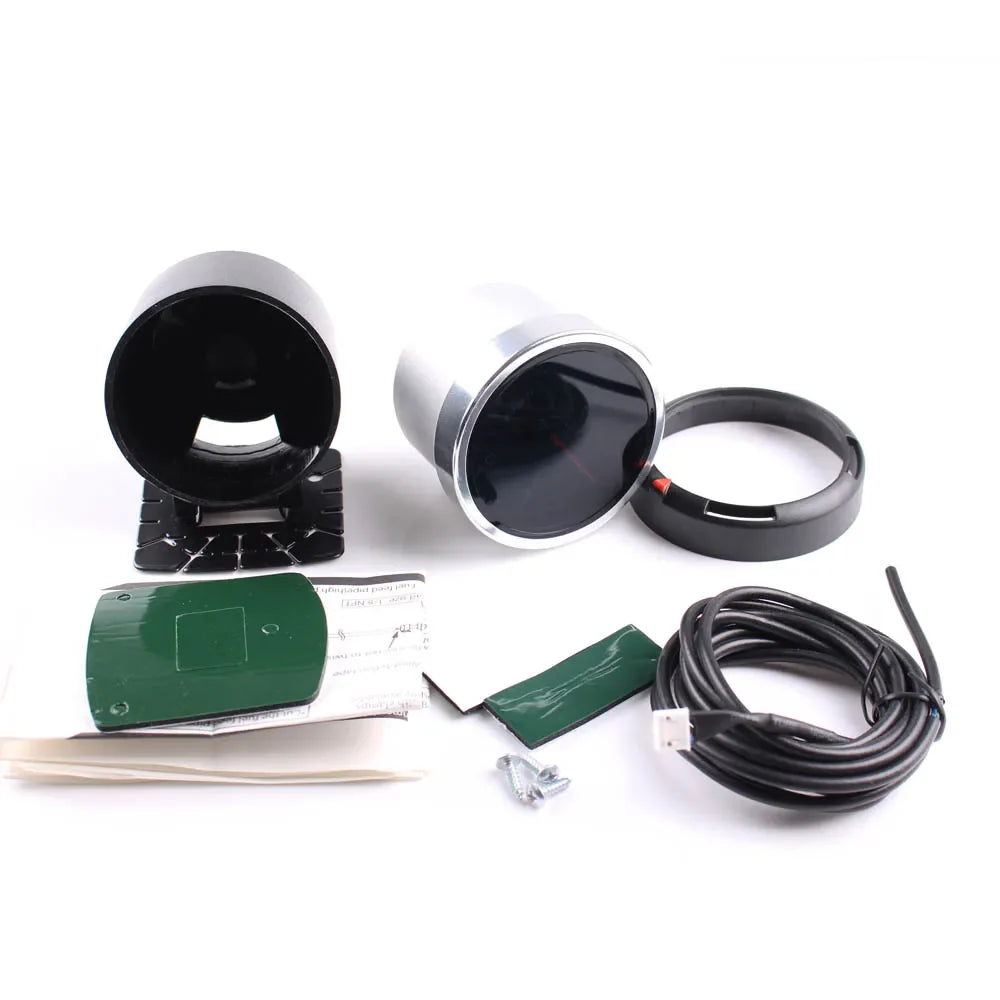 2.5 Inch 60mm Car Gauge Kit | Water Temp, Oil Pressure, RPM, Turbo Boost with Electronic Sensors