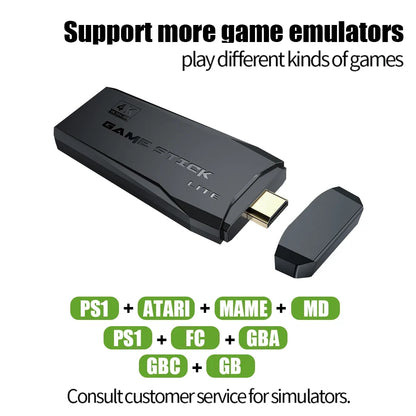 M8 Wireless Game Stick – 64GB Retro Console, 10000 Games