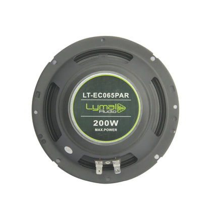 LT-ECO65PAR 6.5" Mid Car Audio Speakers with Bullet