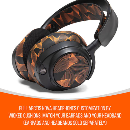 WC Side Speaker Plates for Arctis Nova Headsets - Arctis Nova Booster Pack by Wicked Cushions