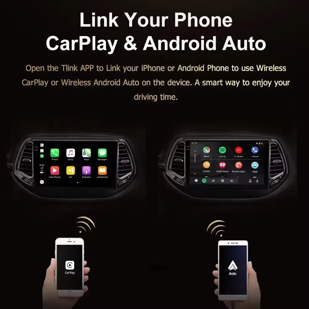 CarPlay Android 14 Car Stereo | GPS Navigation for Toyota Corolla 2007-2013