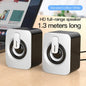 AyeBeau USB Computer Speaker | 2.0 Stereo Desktop Soundbar for PC Laptop