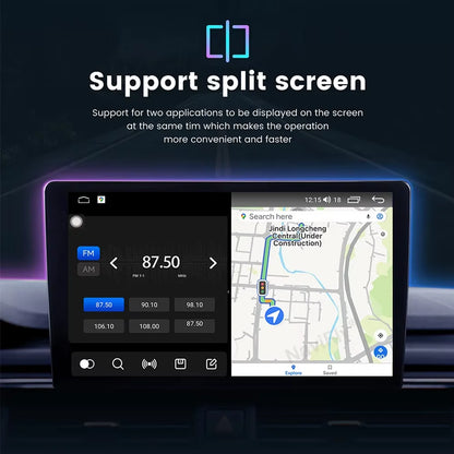CarPlay Android 14 Car Stereo | GPS Navigation for Toyota Corolla 2007-2013