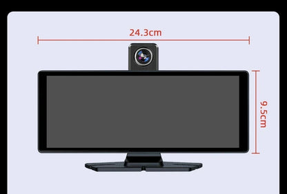 10.26" Portable CarPlay Screen – Wireless Car Stereo Touch Display