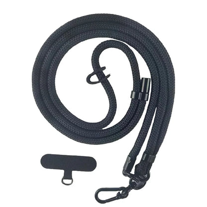 8MMx120CM Bold Long Mobile Phone Lanyard Universal Crossbody Hanging Shoulder Strap Detachable Neck Cord Anti-Lost Lanyard