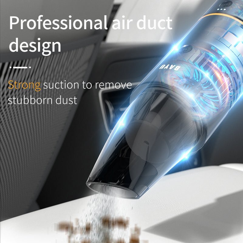 BAYU Wireless Handheld Car Vacuum Cleaner | 19500Pa Suction 60Min Runtime