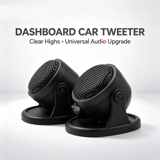 Car Tweeter Speaker 10W Universal Dashboard Mount Car Audio High Frequency Tweeter For Vehicle Sound System Upgrade