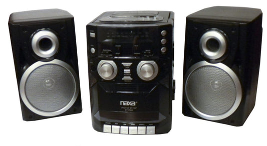 Naxa Portable CD Player with AM FM Stereo Radio Cassette Player and Recorder