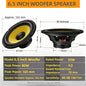 4 5 6.5 8 10 12 Inch Car Subwoofer Speaker  Heavy Bass Audio Loudspeaker For Car Stereo Modification