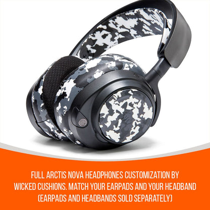 WC Side Speaker Plates for Arctis Nova Headsets - Arctis Nova Booster Pack by Wicked Cushions