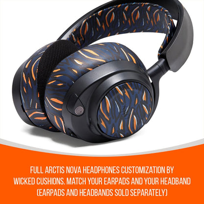 WC Side Speaker Plates for Arctis Nova Headsets - Arctis Nova Booster Pack by Wicked Cushions